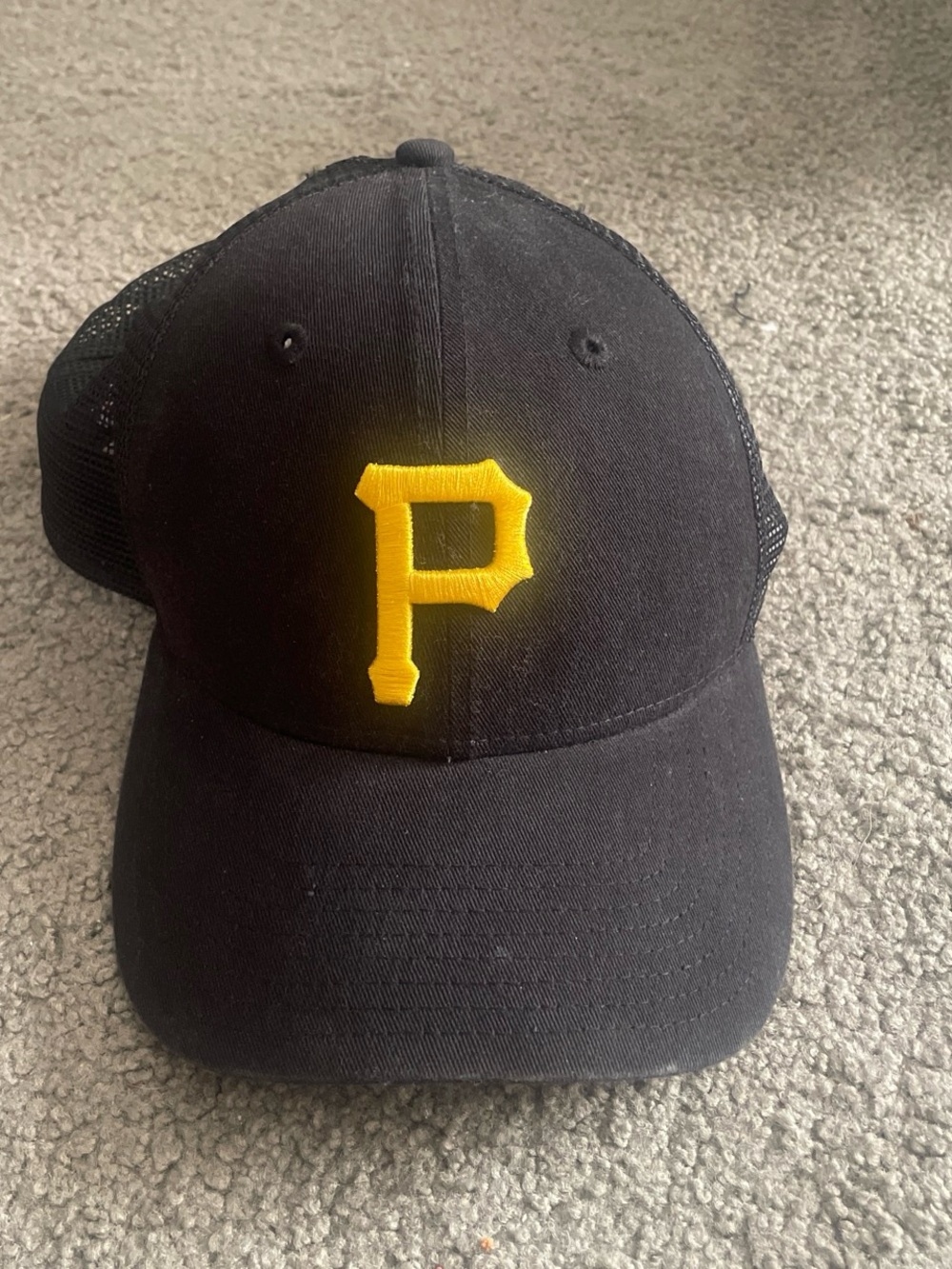 Black Pittsburgh Pirates Hat